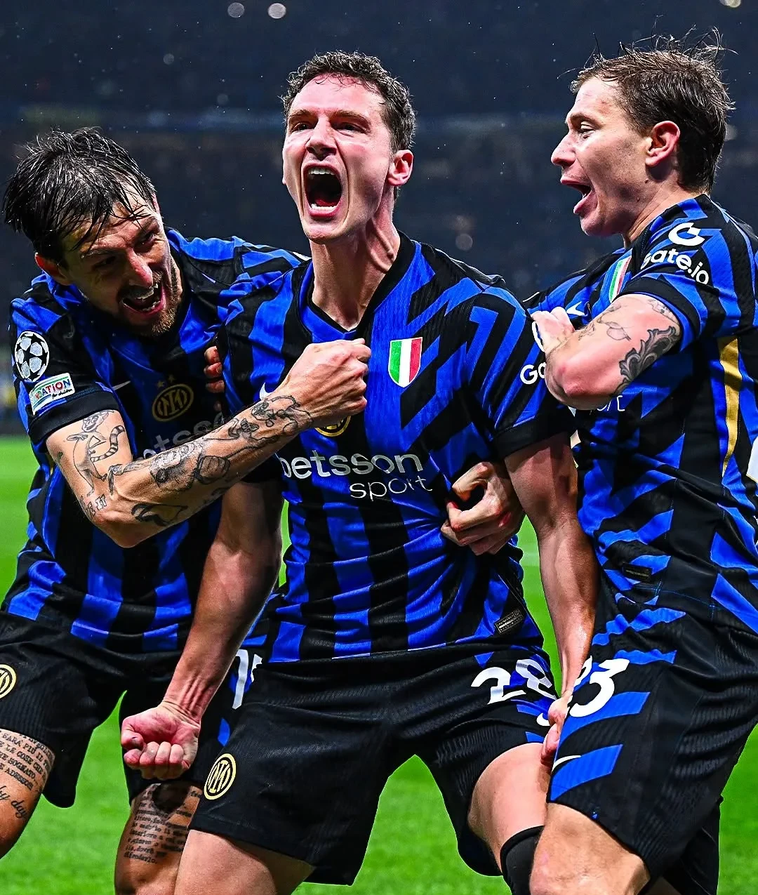 国际米兰主场迎战桑普多利亚，取得胜利